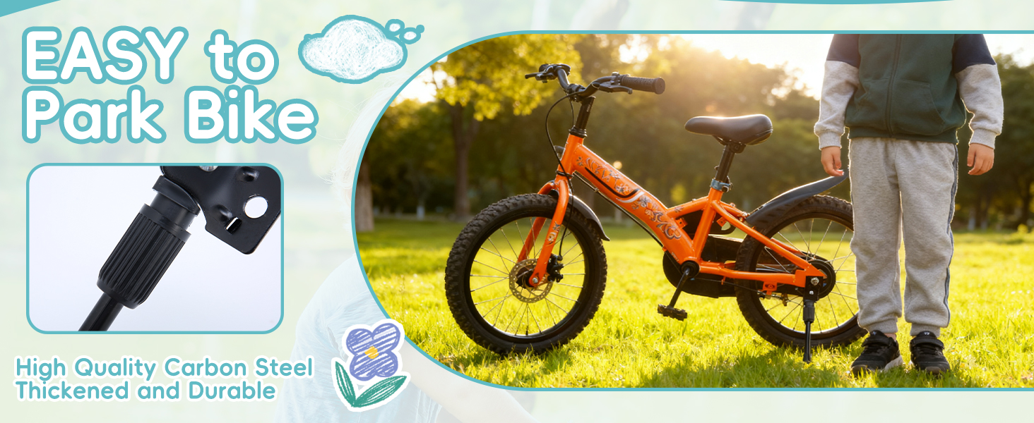 bike kickstand 20 inch kids bike kickstand 16 inch