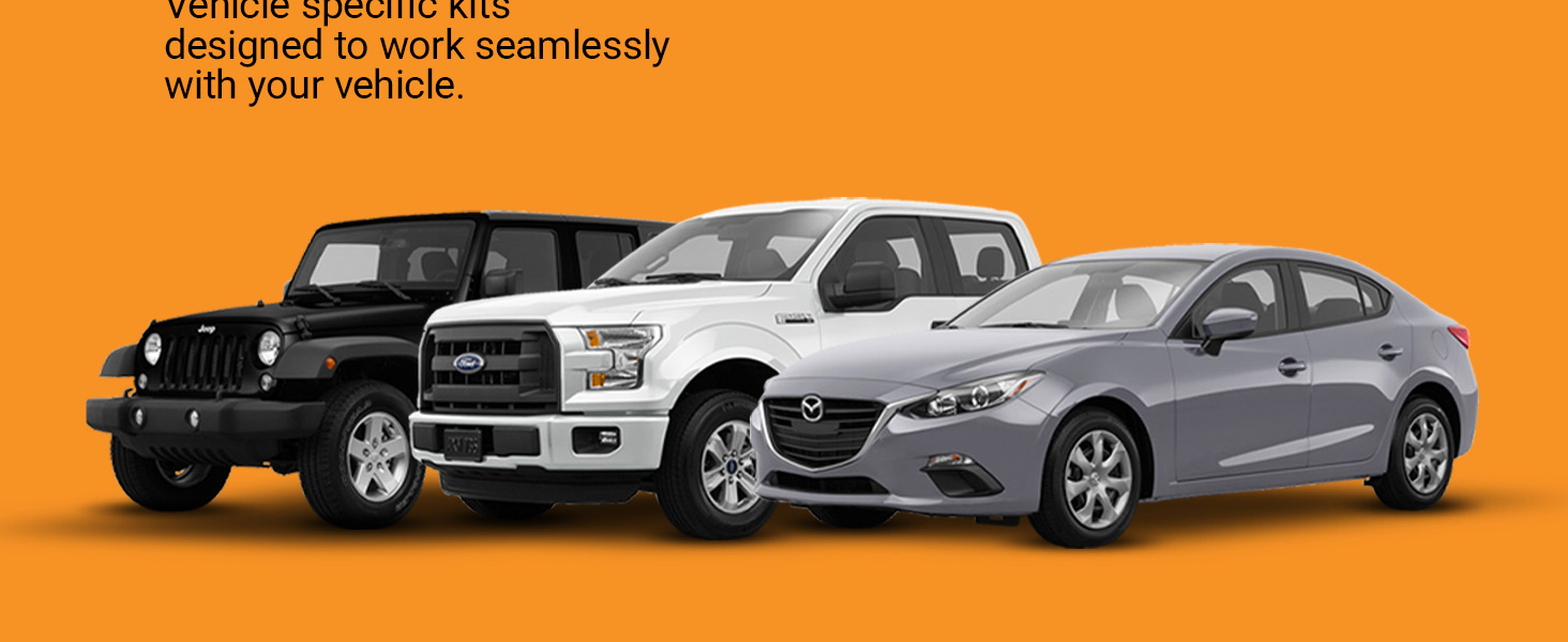 Start-X vehicle-specific kits are designed to work seamlessly with your truck, car, or SUV.