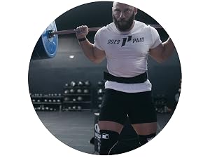 CrossFit Olympic Lifting Atlethe wearing the Element 26 6mm knee sleeves