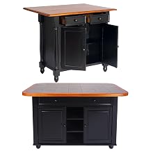 black dining furniture,tile top kitchen island,kitchen carts,traditional,country,cherry wood,storage