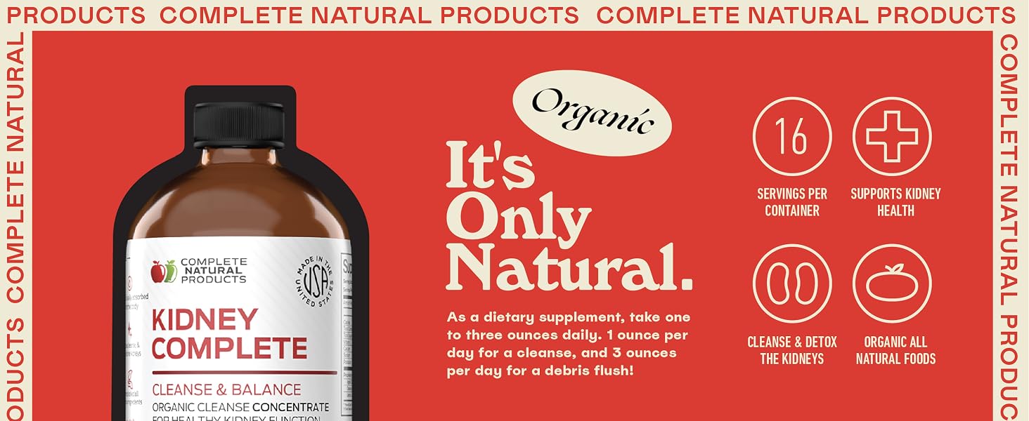 Natural Kidney Cleanse - Kidney Complete