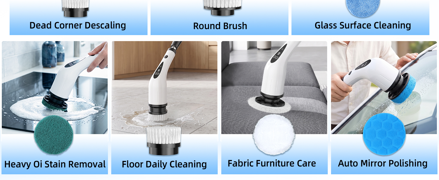 electric spin scrubber