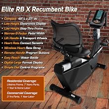 3G Cardio Elite RB Recumbent Bike