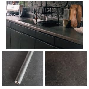 self adhesive light grey concrete contactpaper vinyl laminate sheet formica film roll wrap
