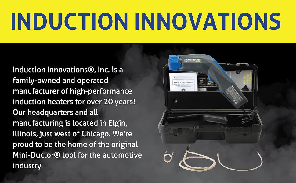 Induction Innovations history emergency extractor herramientas automotrices metal garage auto power