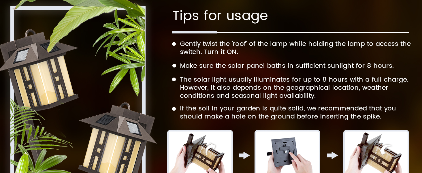 solar outdoor lights