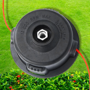 curved shaft trimmer head