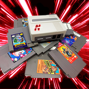 Old Skool Classiq N Retro Gaming System Compatible with NES Videogames Console Gamer