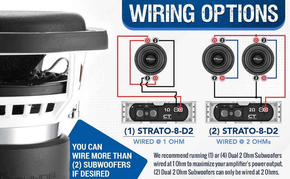 wiring diagram car subwoofer 8 inch loud bass 600 watts rms sub 1200 watt max power