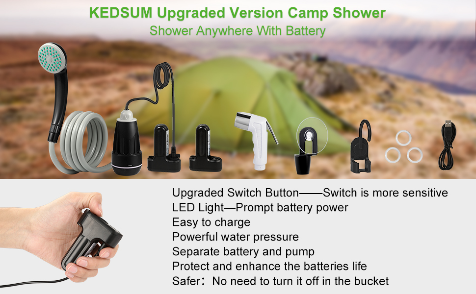 CAMP SHOWER