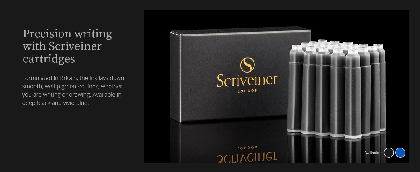 Scriveiner cartridges