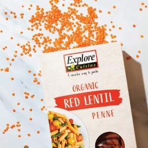 Explore Cuisine - Organic Red Lentil Penne
