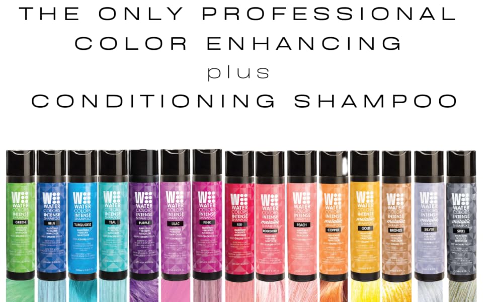 Color plus shampoo, punky shampoo, purple shampoo, blue shampoo