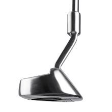 toe view of the Orlimar Escape chipper with the gooseneck hosel