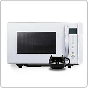 Microwave ovens and dishwashers safe