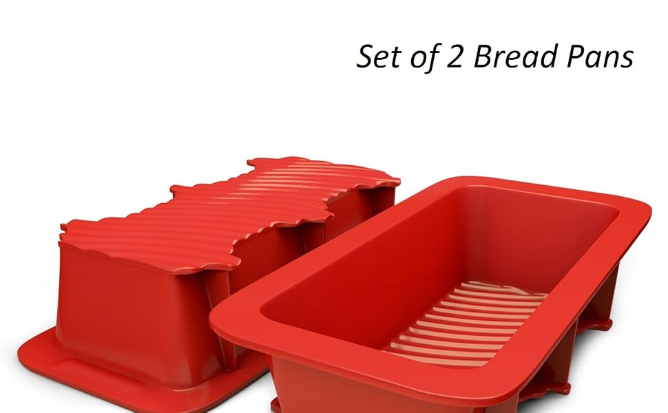 Silicone Bread Pans, Set of 2