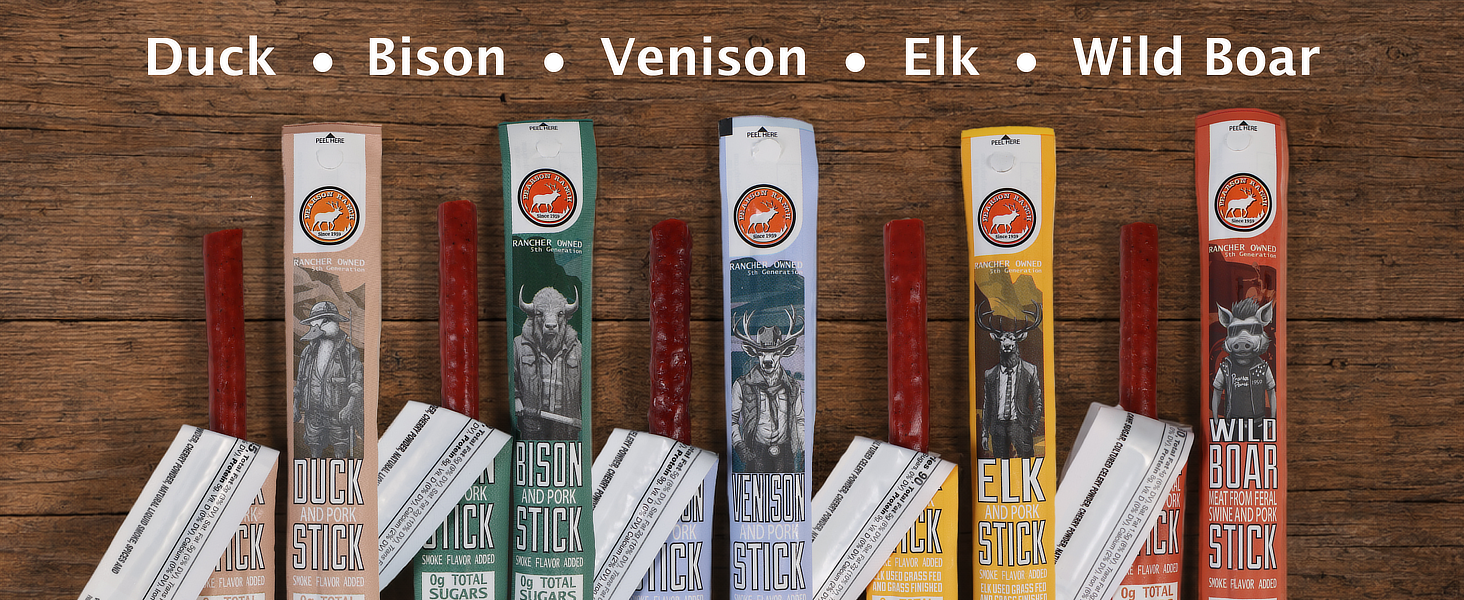 pearson ranch meat sticks game meat sticks