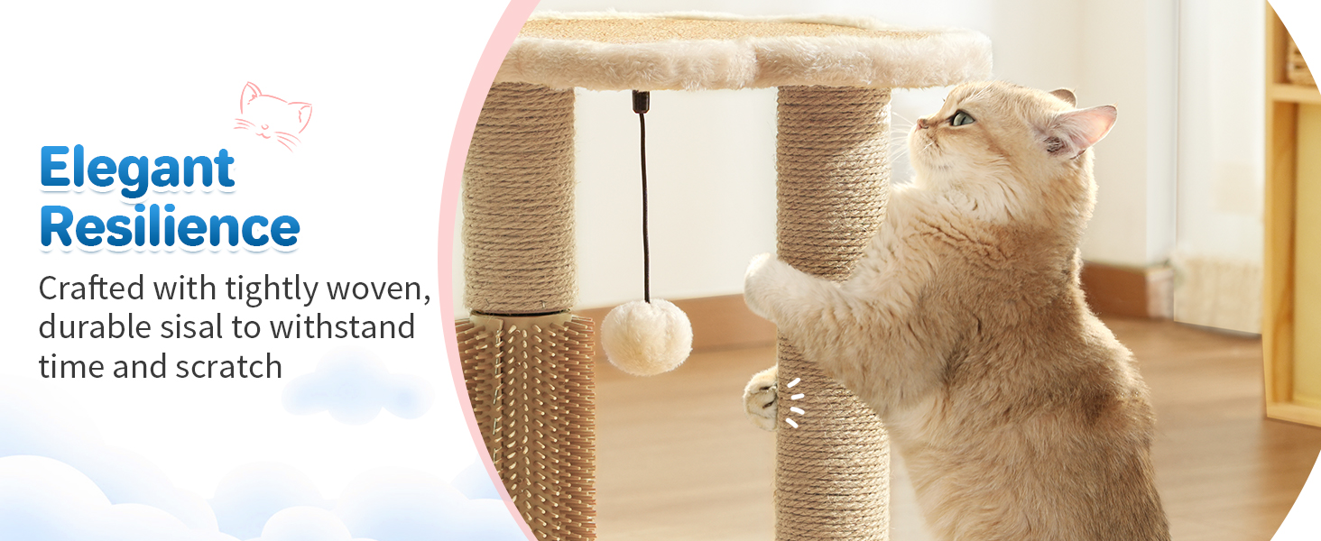 tall cat scratching post