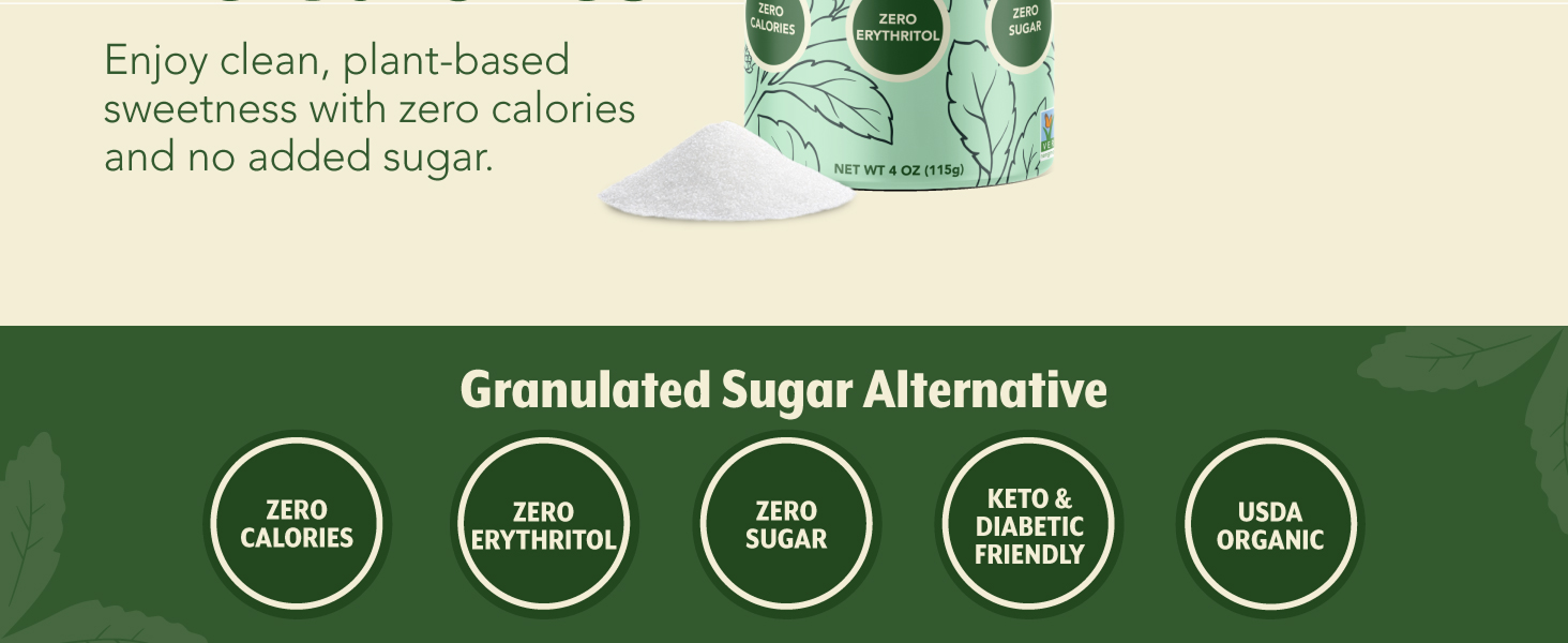 additives organic extract raw erythritol bulk dextrose packets whole ground liquid thm powdered