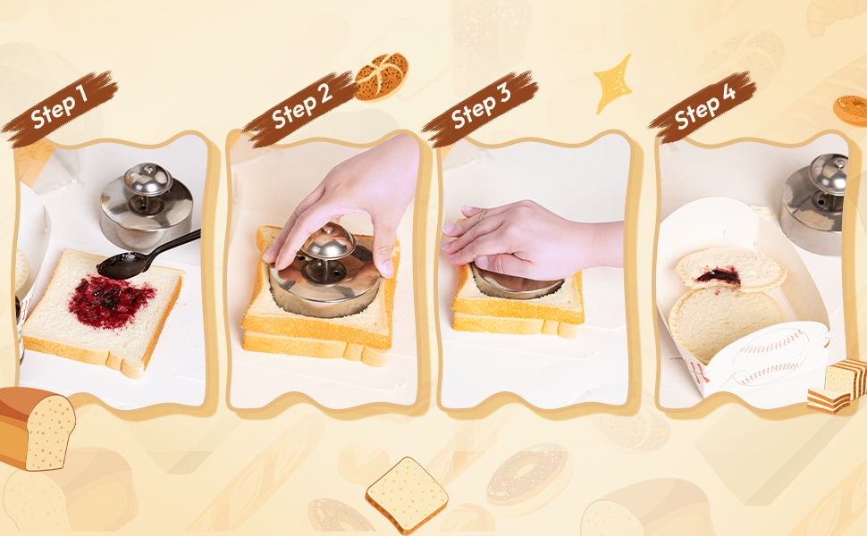 Sandwich Cutter, Sandwich Cutter and Sealer, Sandwich Maker,