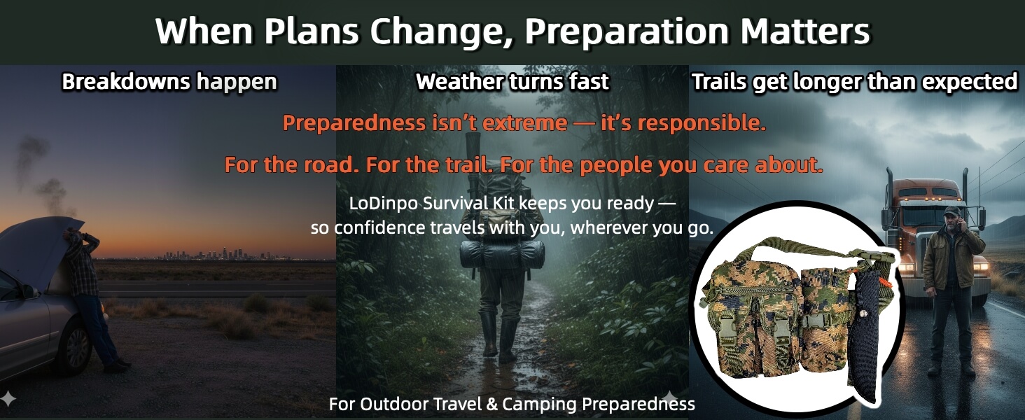 car emergency kit,camping survival kit,hiking emergency gear,roadside emergency preparedness,