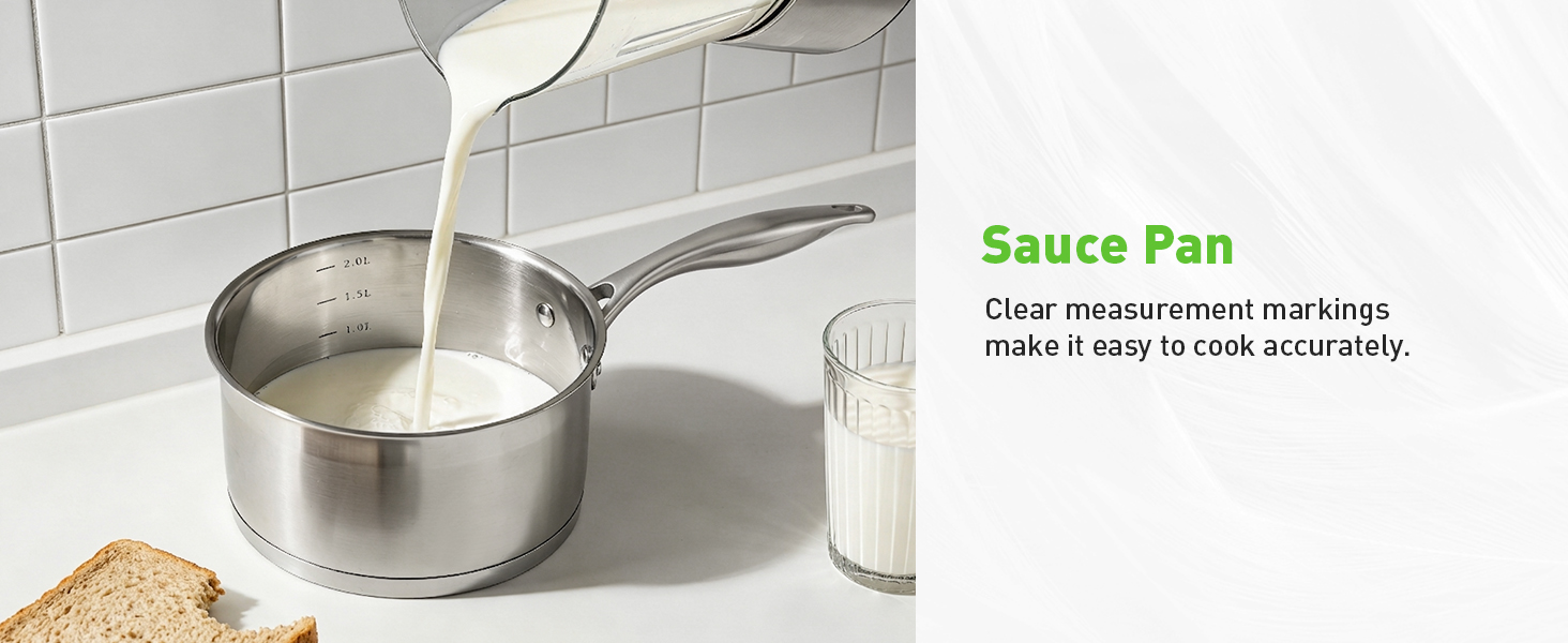 stainless steel pots and pans set