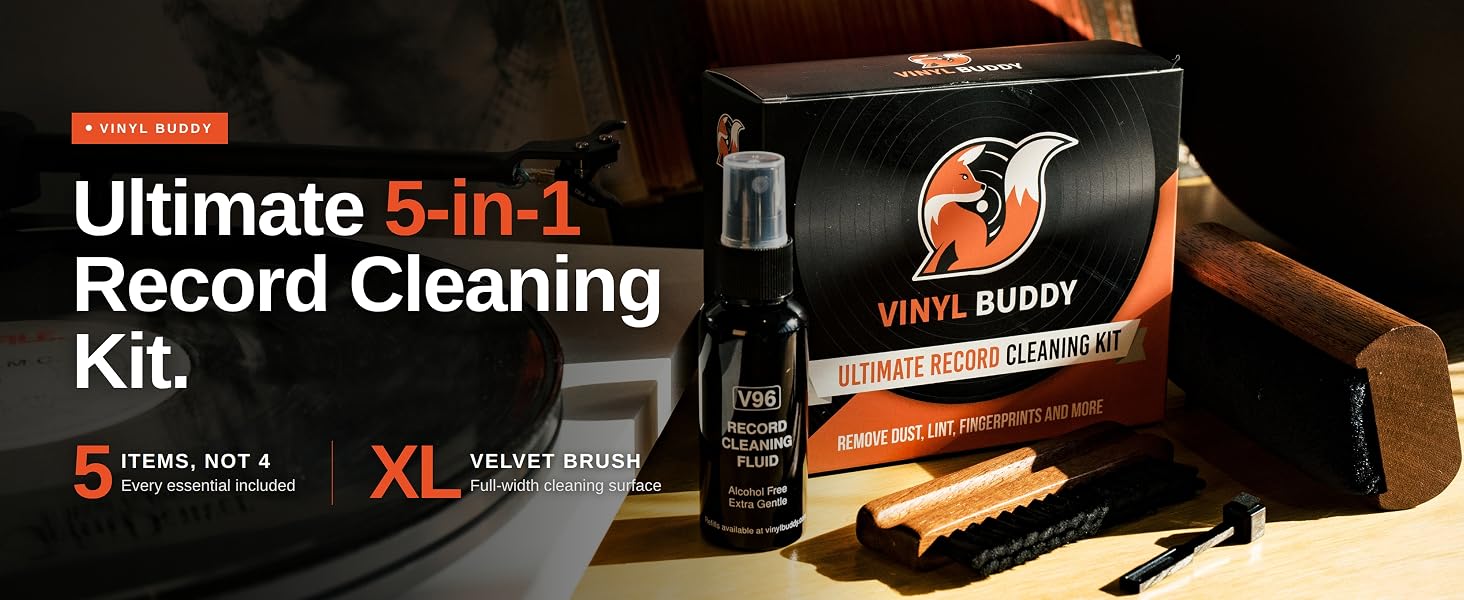 vinyl buddy record cleaning kit
