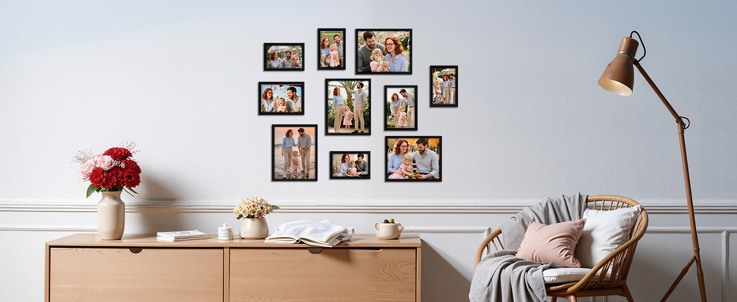 picture frames living room