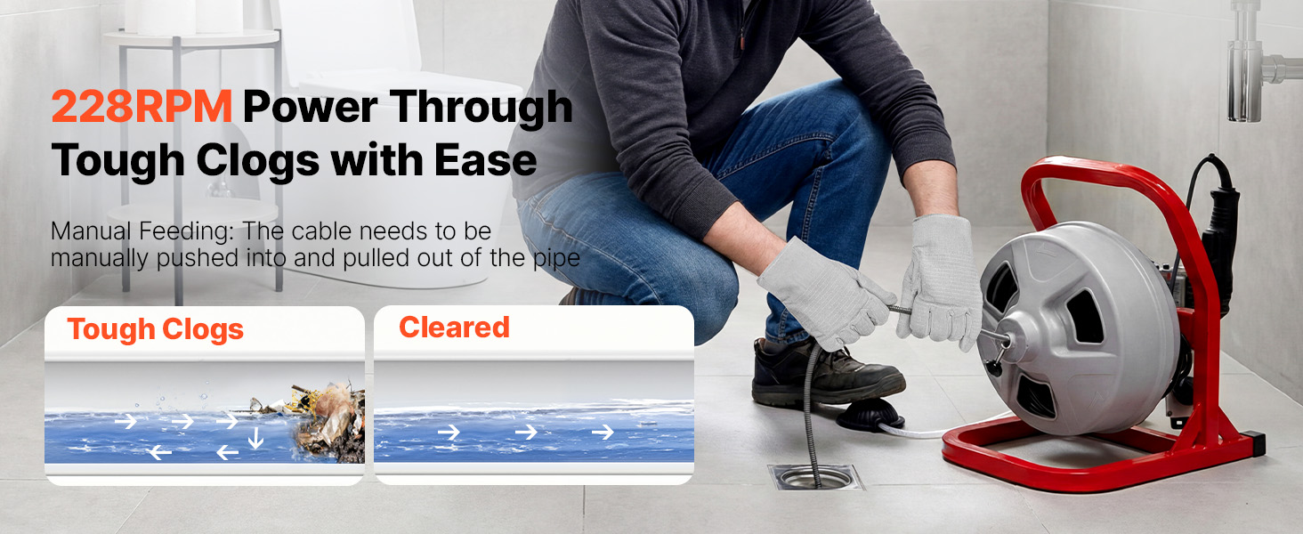 drain cleaner machine