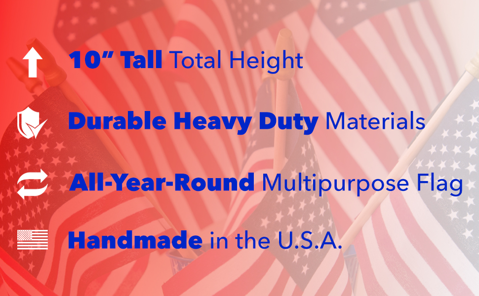 gift express mini american usa flags tiny decorations for outdoor indoor party