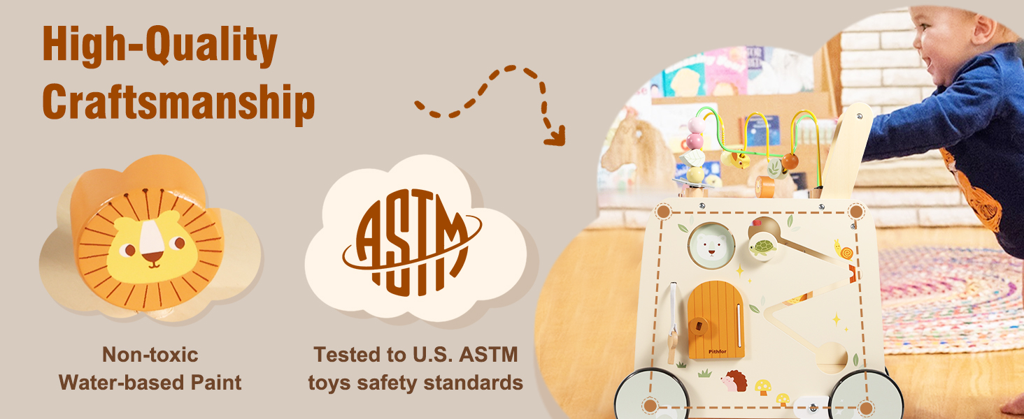 Baby Push Walker, Montessori Walker Toy