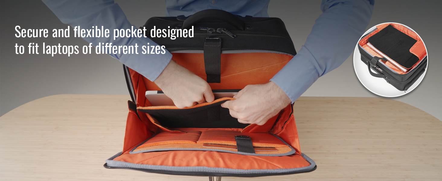 backback computadora large business travel professional 18 inch padded 16 trabajo morral heavy duty
