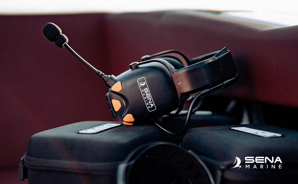 Sena Nautitalk N2R Mesh Intercom Communication Headset for Sailing and Other Water Sports