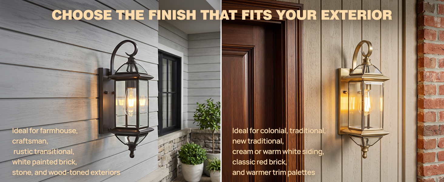 outdoor light fixtures wall mount
