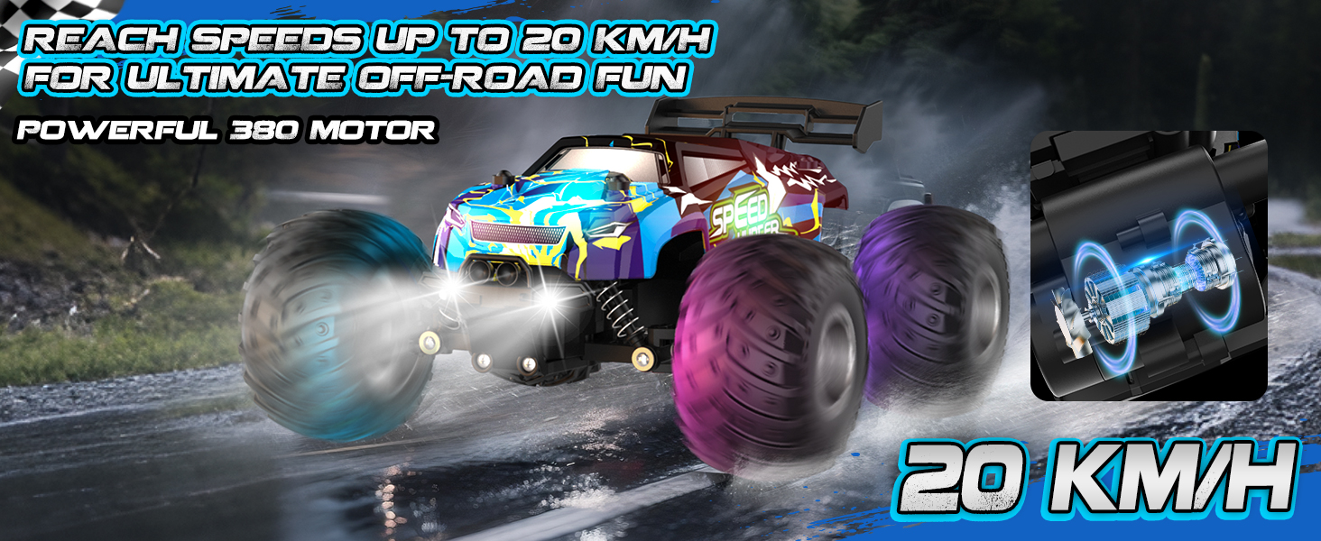 rc cars for boys age 12-14, remote control monster truck for boys 8-12