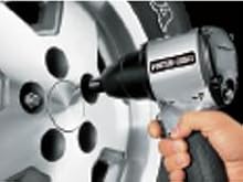 Porter-Cable PXCMF220VW Portable Air Compressor used for bolting action.