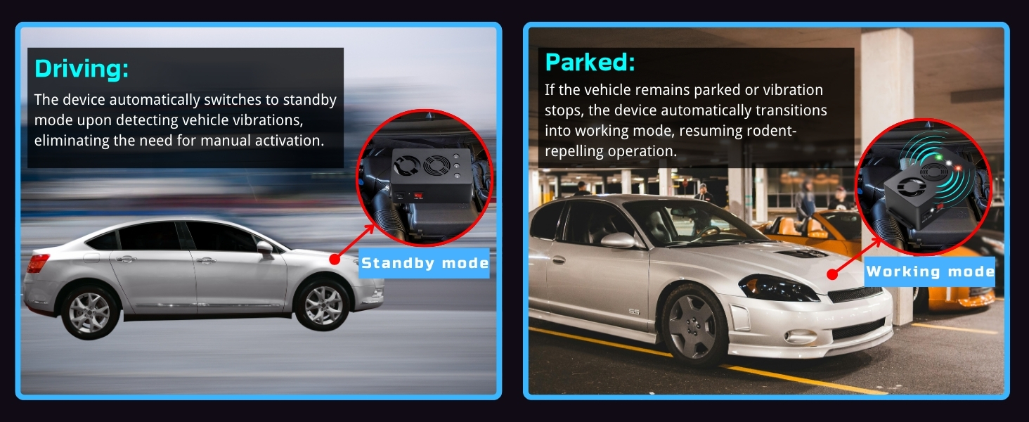 ultrasonic mouse repellent for cars