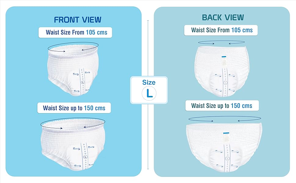 Large Pants Measurements