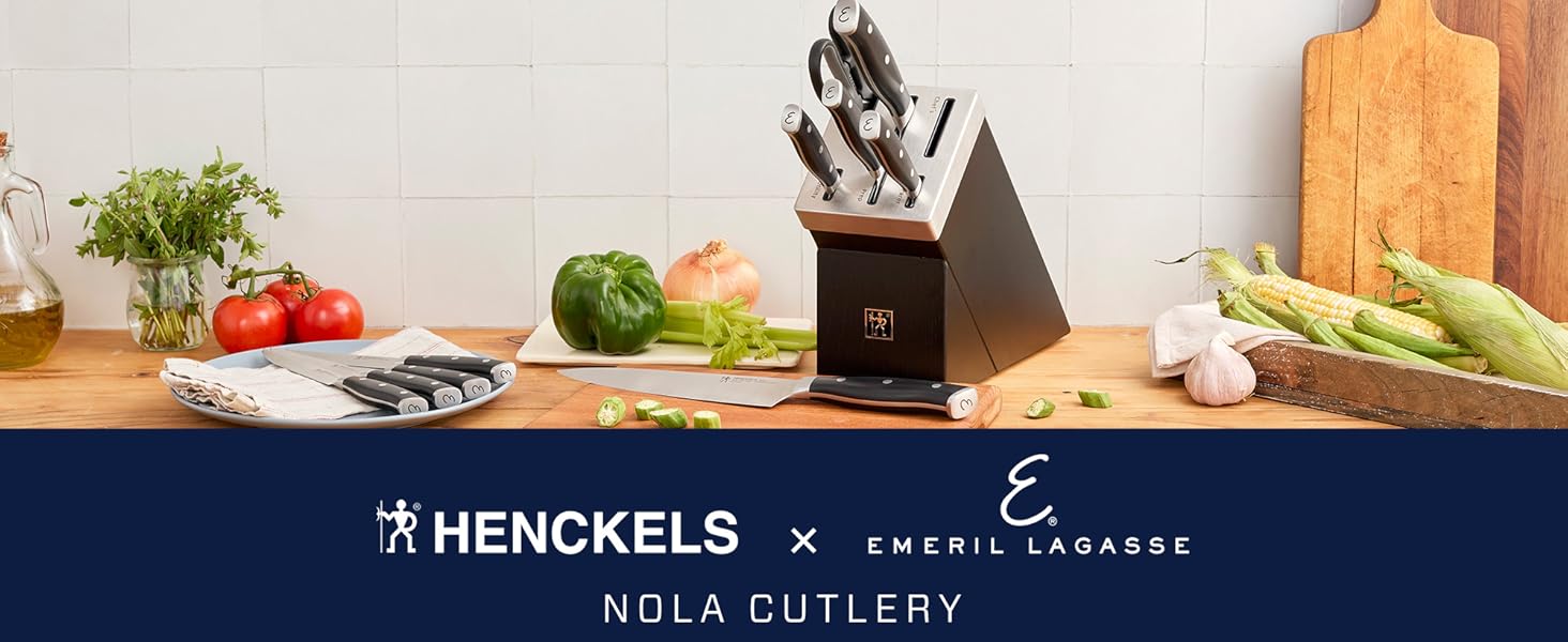 Henckels, Nola, Cutlery, Knife Set, Knife Block Set, Chef's knife, German Cutlery