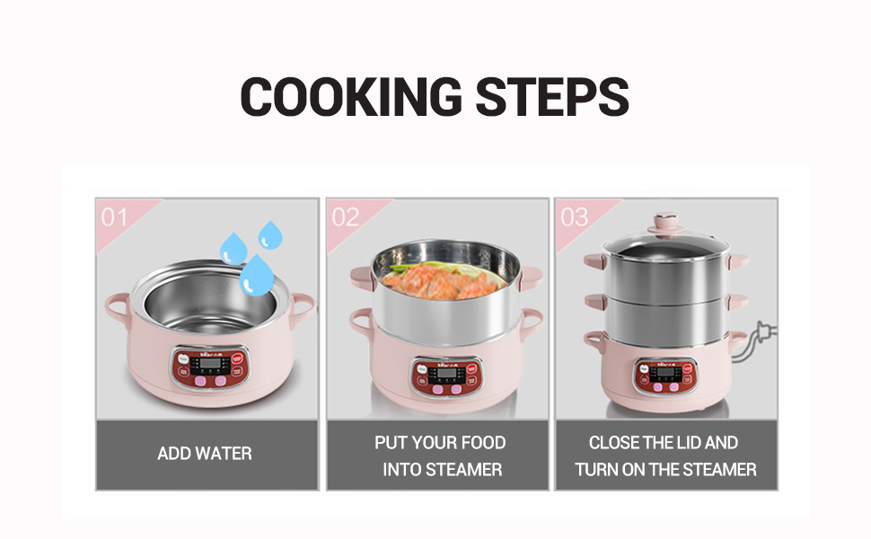 electric vegetable steamer