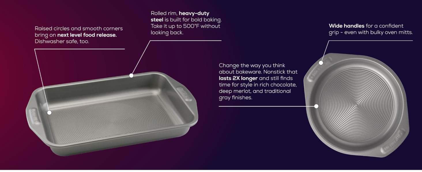 All the reasons you&amp;#39;ll love Circulon Total nonstick bakeware