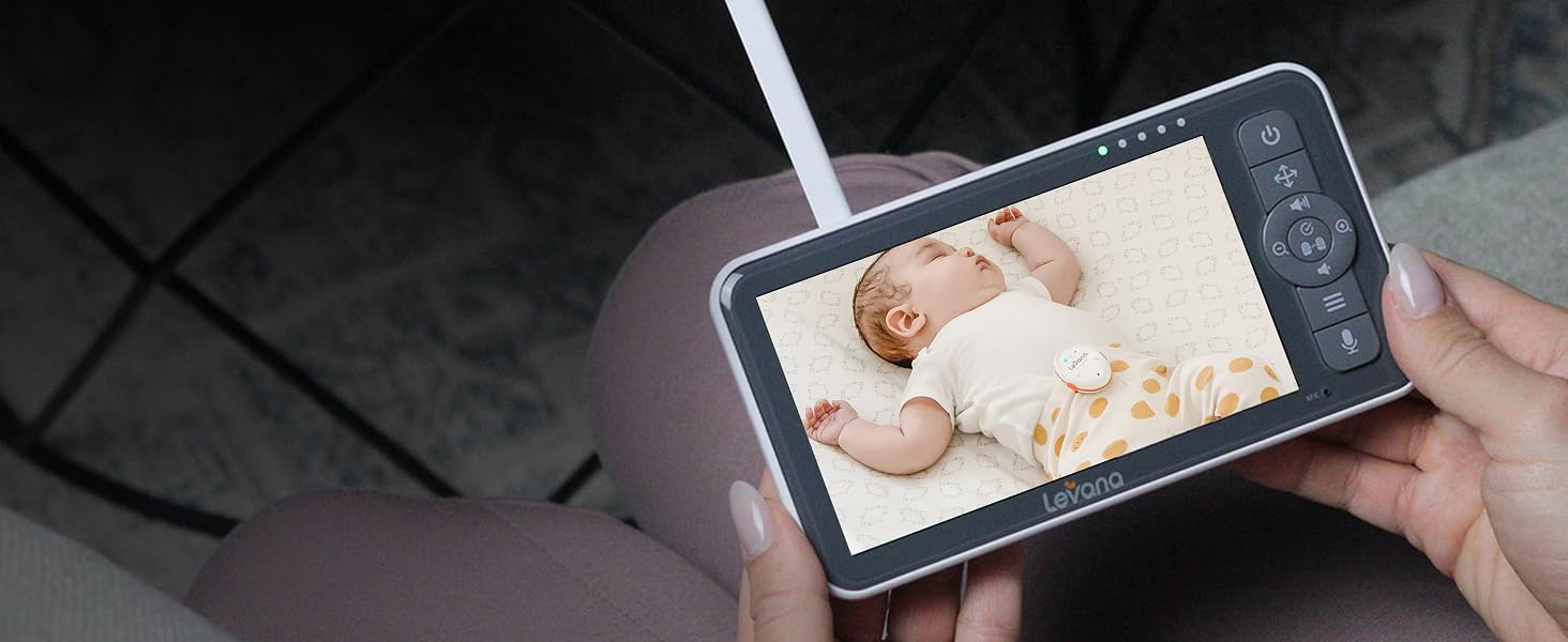 See and hear your oma sense through Nala video baby monitor