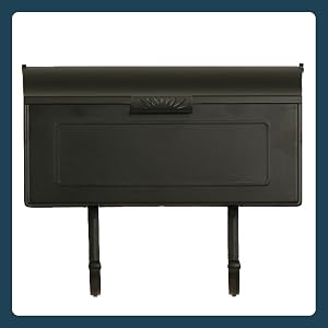 black mailbox with scroll arms wall mounted mailboxes