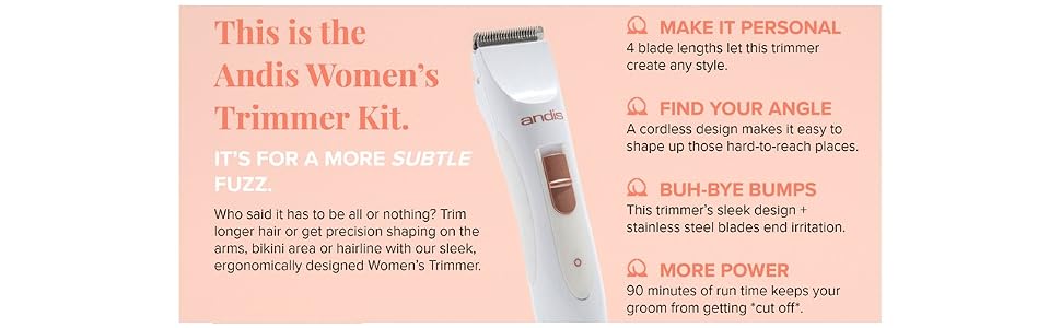 Andis Women's Trimming