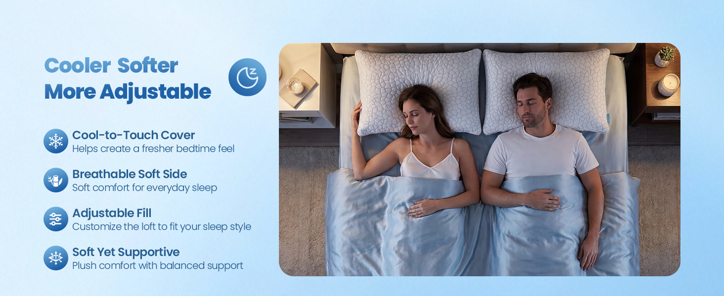 adjustable pillow
