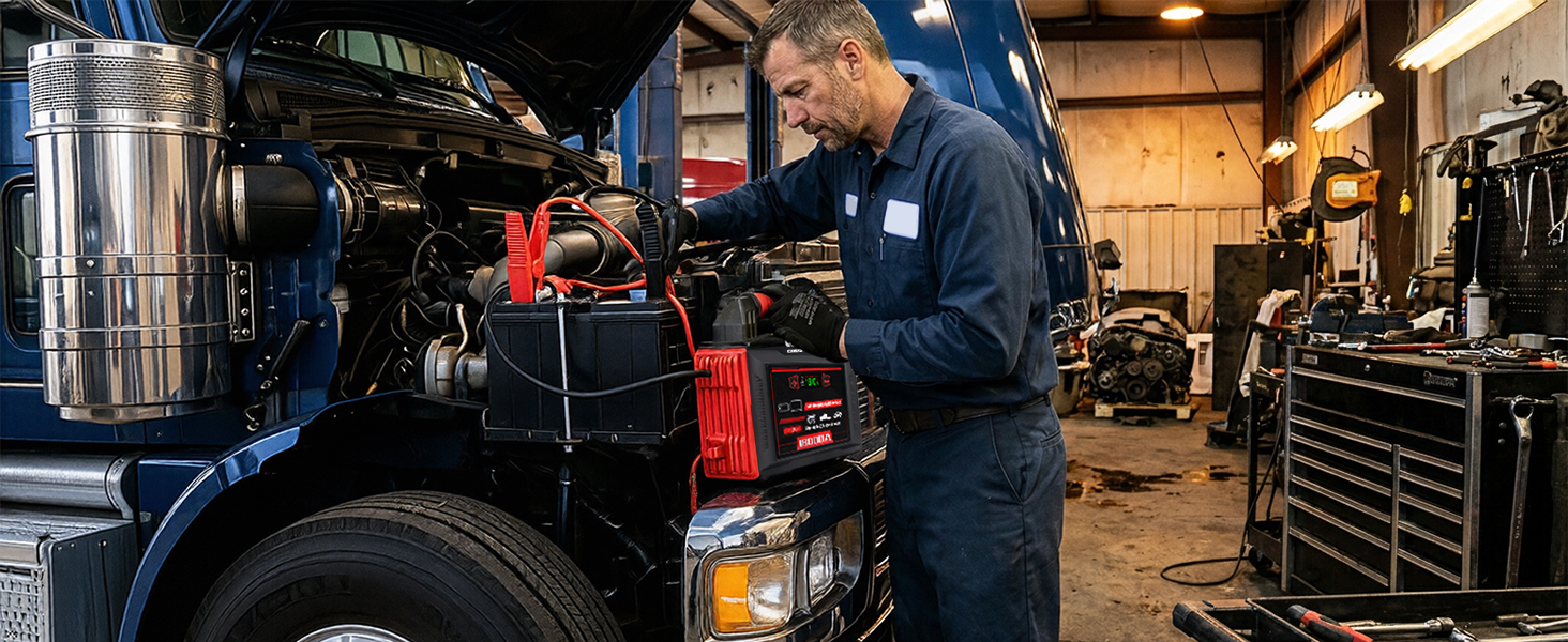 heavy duty diesel jump starter