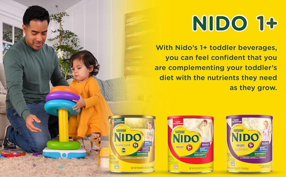 Nido 1+ toddler beverages