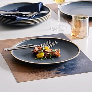 dishes set for 4