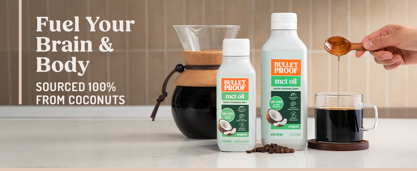 fuel your brain and body. sourced 100% from coconuts
