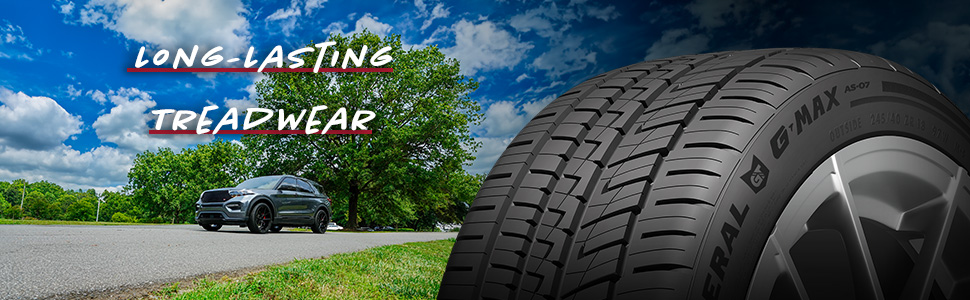 General G-MAX AS-07 tires long-lasting treadwear